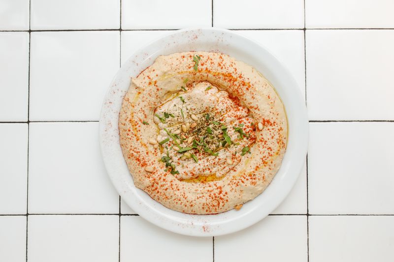 Chopt vegan roasted veggie wrap with hummus